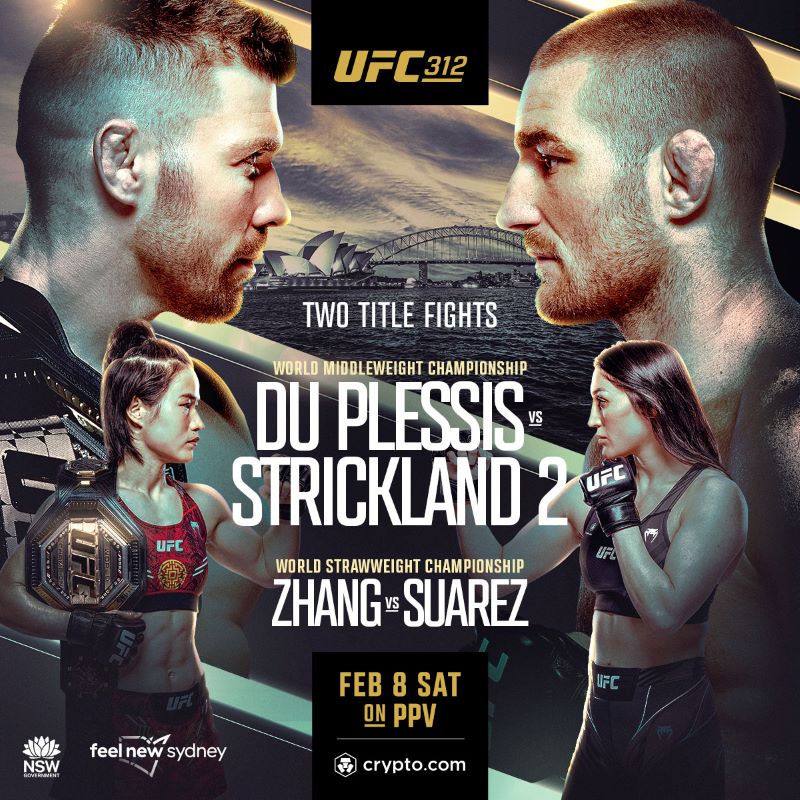 UFC 312: du Plessis vs. Strickland 2